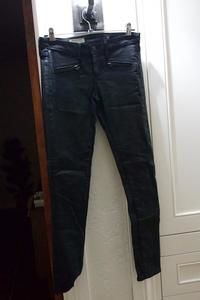 Adriano Goldschmied (AG) Black Moto Leggings size 25R